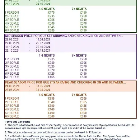 Flamingo Land - Beech Grove B11a